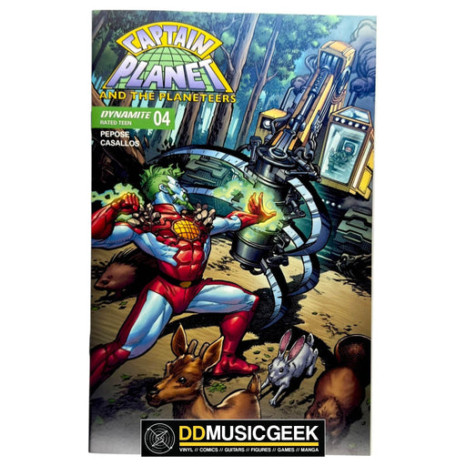 CAPTAIN PLANET #4 CVR A HARDIN - DD Music Geek