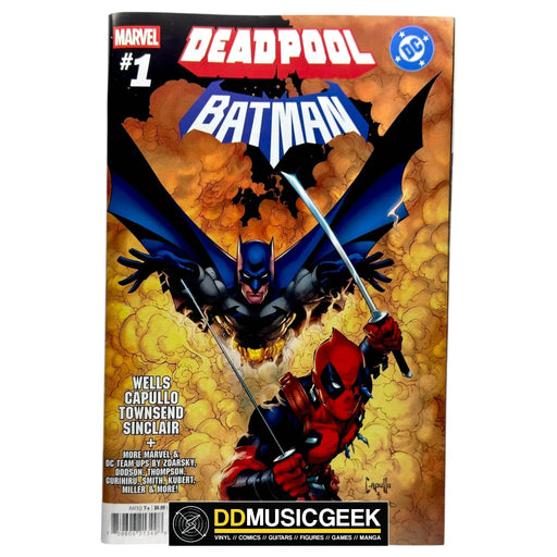 DC MARVEL BATMAN DEADPOOL #1 CVR A DAN MORA - DD Music Geek