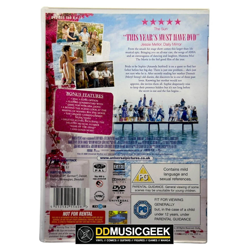 Mama Mia - DD Music Geek