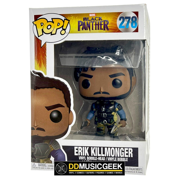 Erik Killmonger - Black Panther Marvel Funko Pop! 278