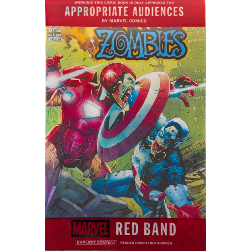 MARVEL ZOMBIES RED BAND #4 POLYBAGGED