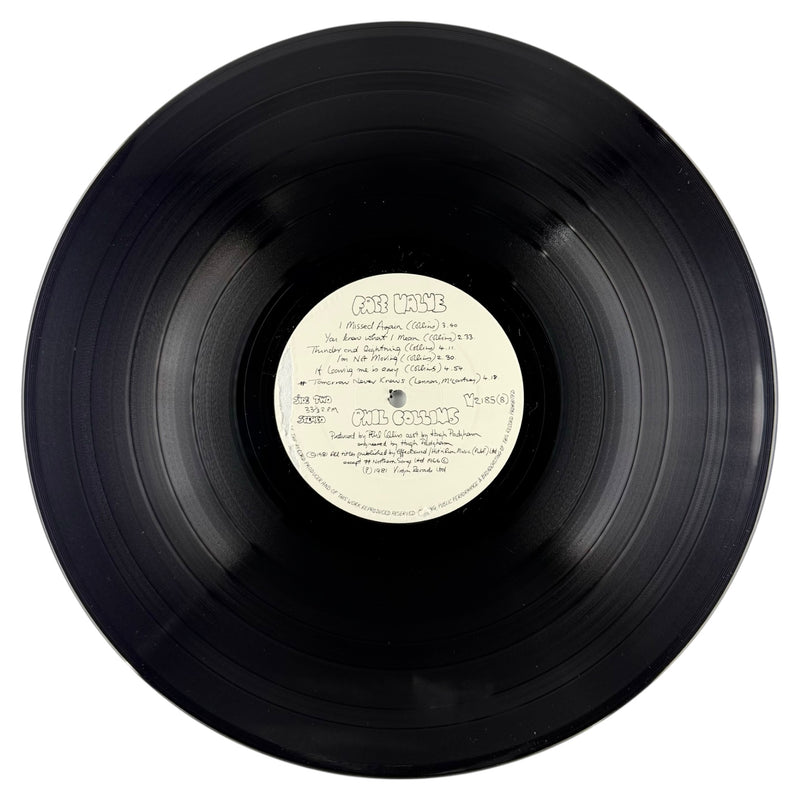 Phil Collins: Face Value - Very Good (VG) / Very Good Plus (VG+)