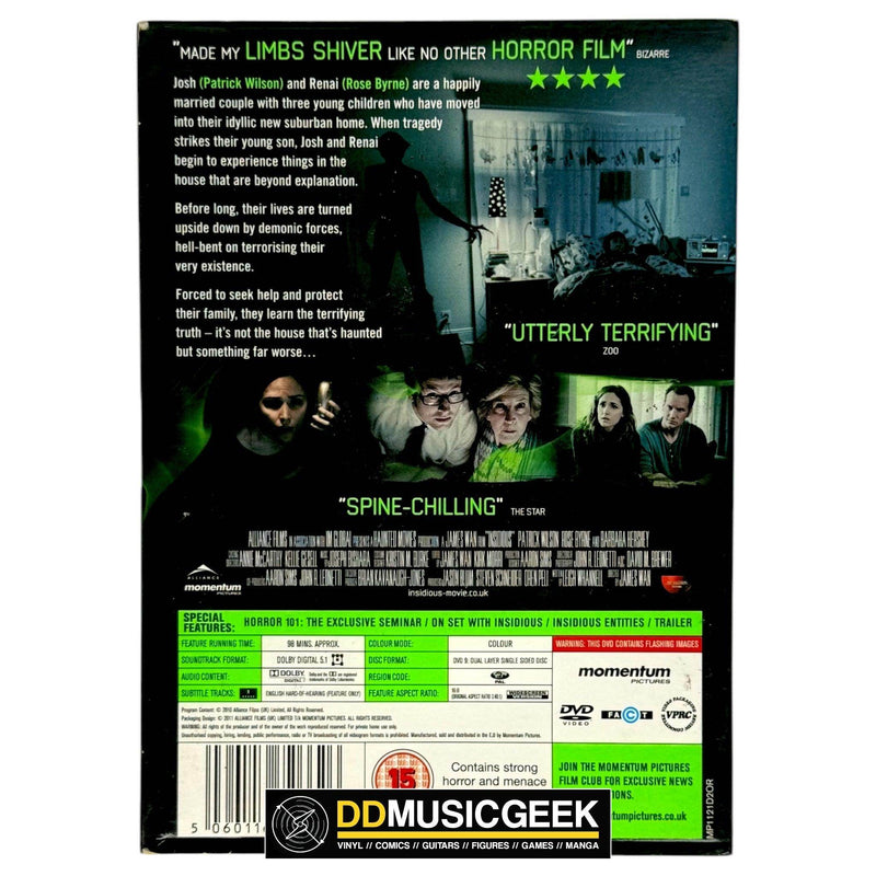 Insidious [Preowned DVD] - DD Music Geek