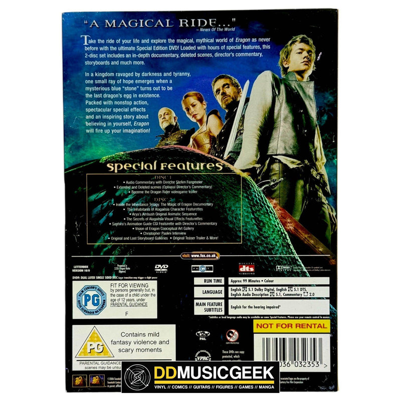 Eragon (Slipcase) [Preowned DVD] - DD Music Geek