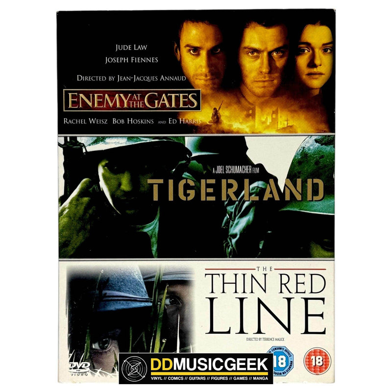 Modern War Collection: Enemy At The Gates / Tigerland / The Thin Red Line [Preowned DVD] - DD Music Geek