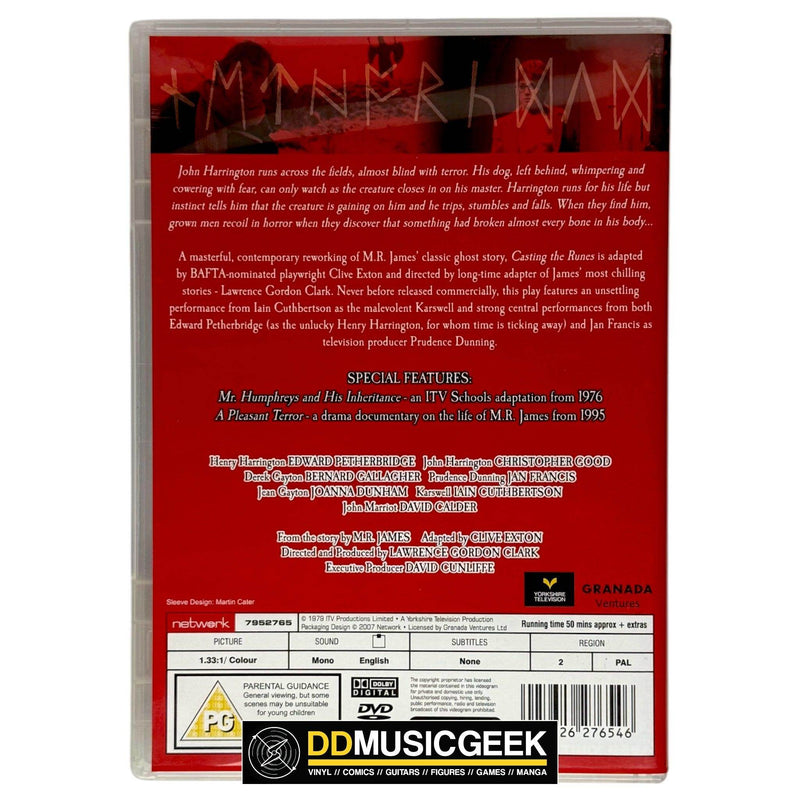 Casting The Runes [Preowned DVD] - DD Music Geek