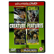 Creature Features: Octopus 1 & 2, Spiders 1&2 [Preowned DVD] - DD Music Geek