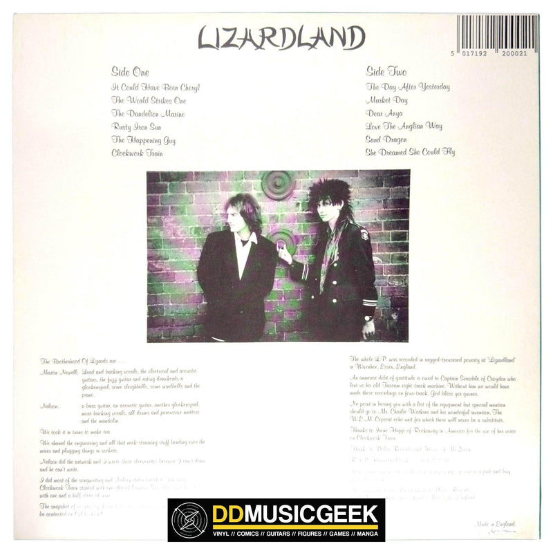 The Brotherhood Of Lizards: Lizardland (LP, Album) - DD Music Geek