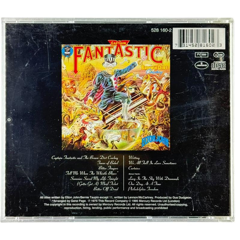 Elton John - Captain Fantastic CD (Preowned VG+)