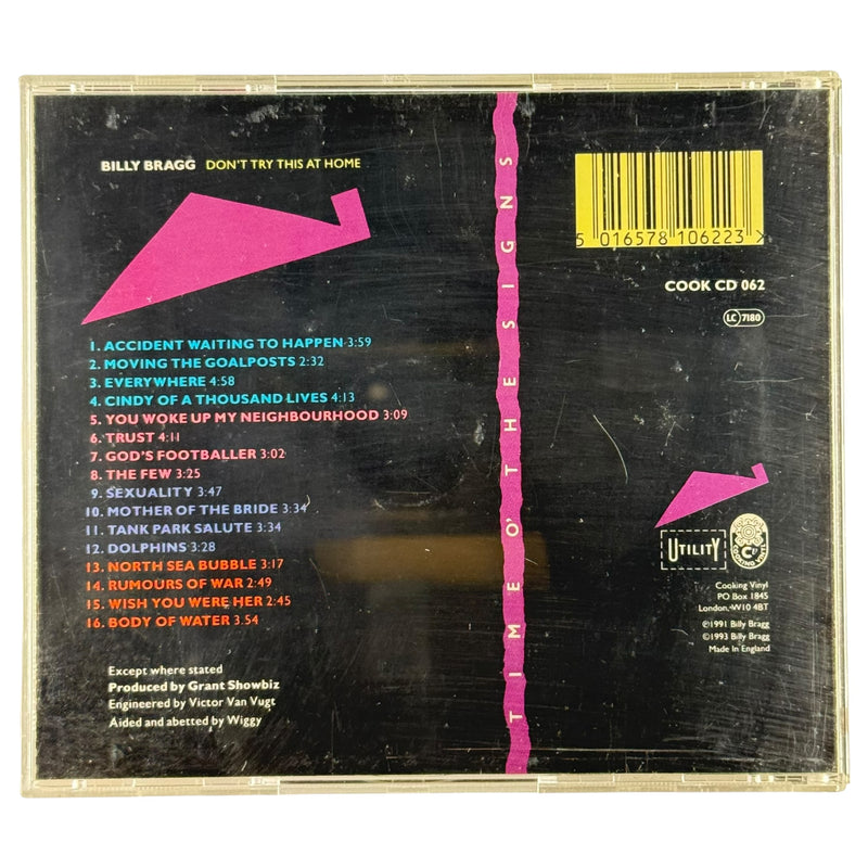 Billy Bragg - Don't Try This At Home CD (Preowned VG)