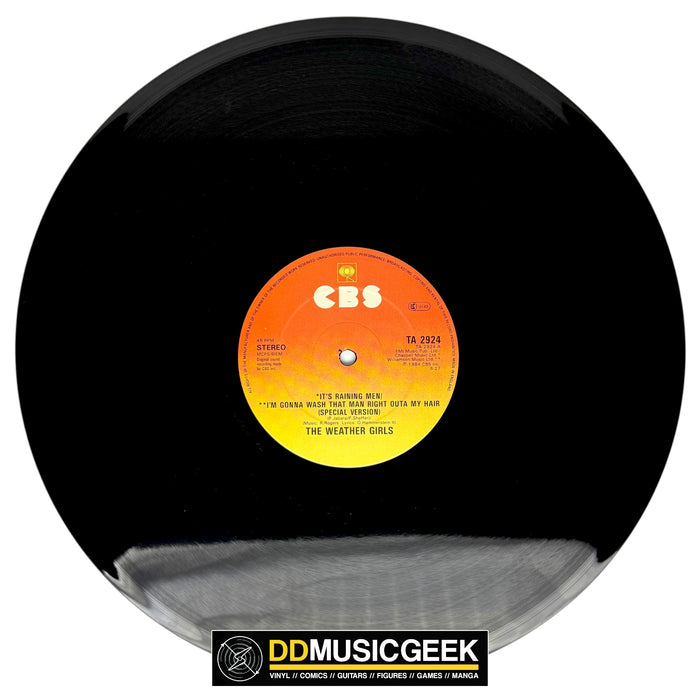 The Weather Girls: It's Raining Men / I'm Gonna Wash That Man Right Outa My Hair (Special Version) (12") - DD Music Geek