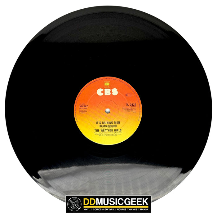 The Weather Girls: It's Raining Men / I'm Gonna Wash That Man Right Outa My Hair (Special Version) (12") - DD Music Geek