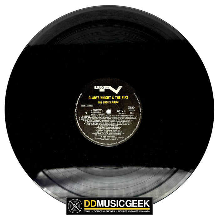 Gladys Knight And The Pips: The Singles Album (LP, Comp) - DD Music Geek