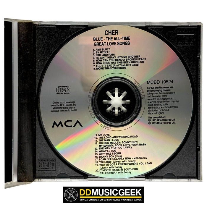 Cher: Blue - The All - Time Great Love Songs (CD, Comp) - DD Music Geek