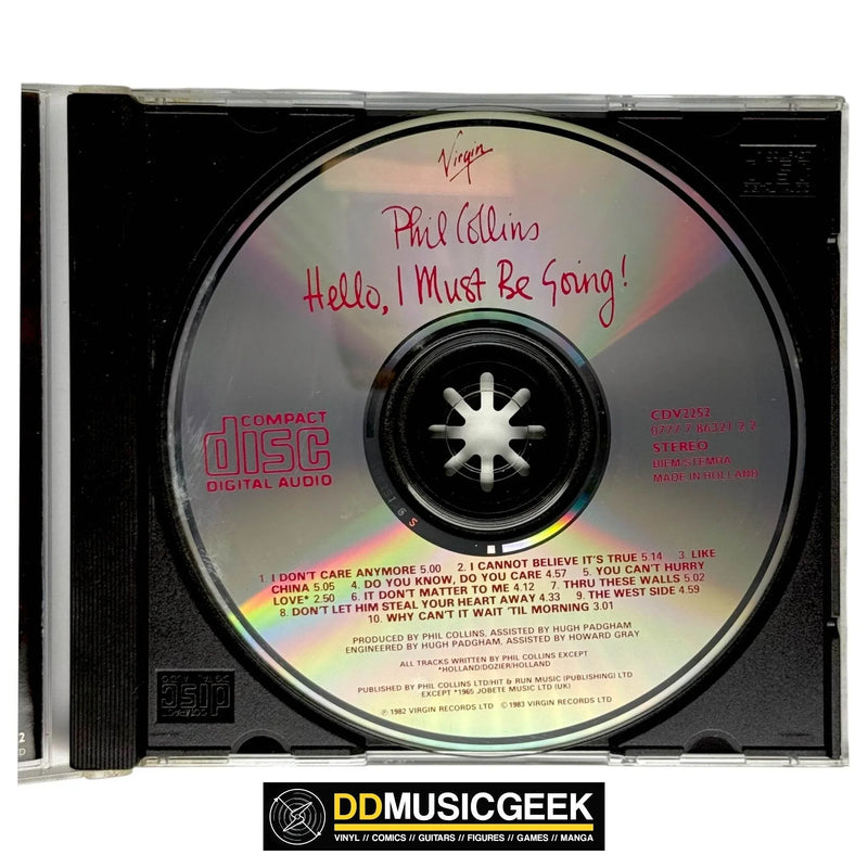 Phil Collins: Hello, I Must Be Going! (CD, Album, RE) - DD Music Geek
