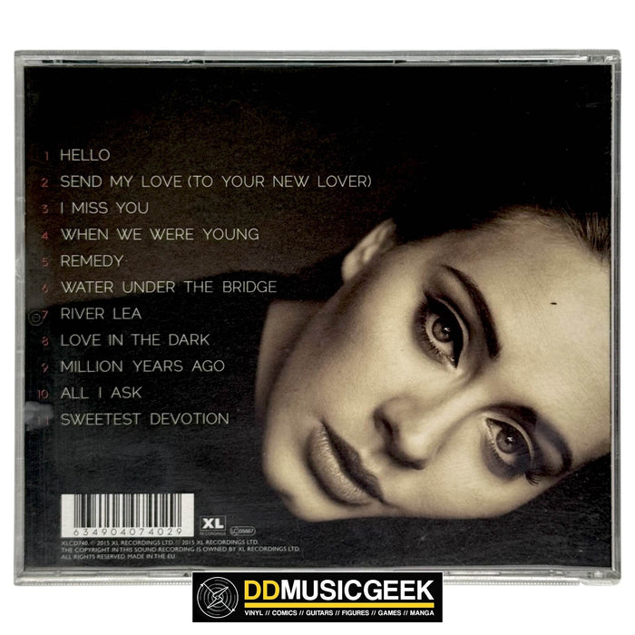 Adele : 25 (CD, Album) - DD Music Geek