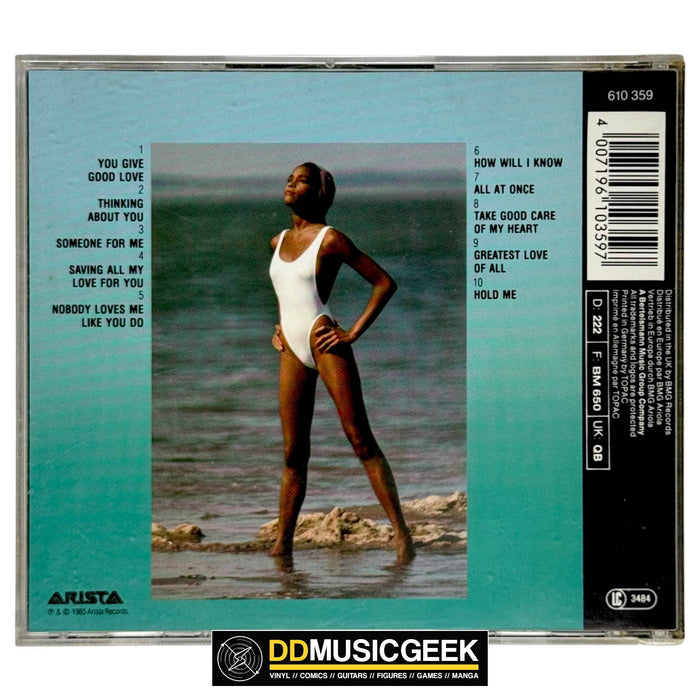 Whitney Houston: Whitney Houston (CD, Album, RE) - DD Music Geek