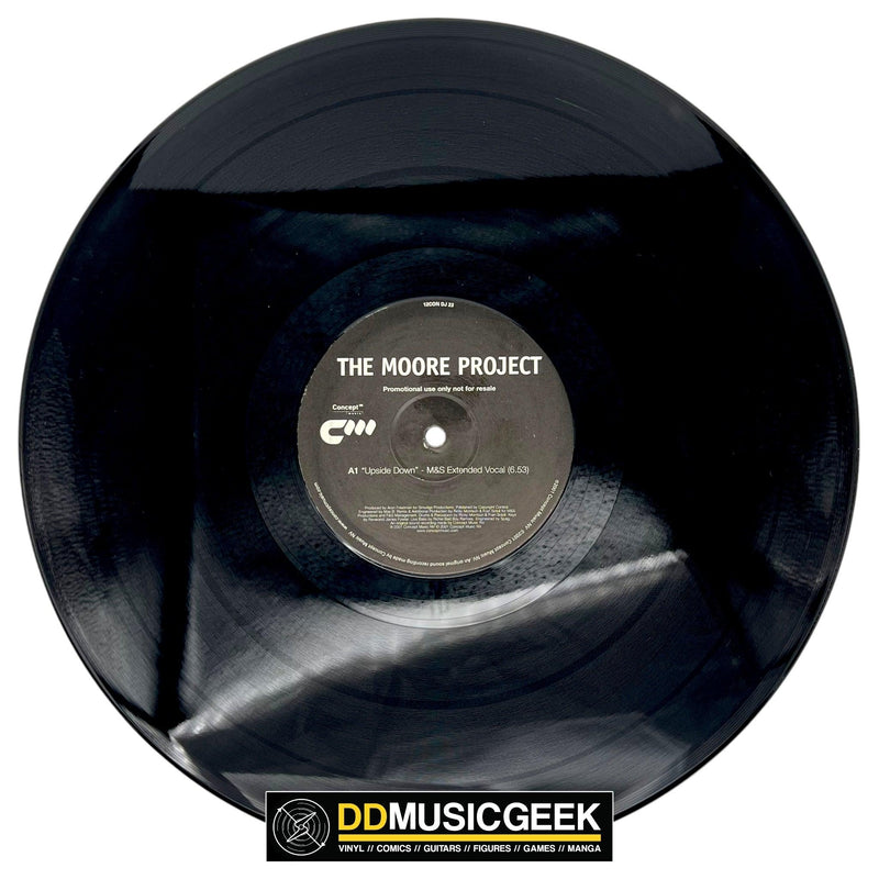 The Moore Project: Upside Down (12", Promo) - DD Music Geek