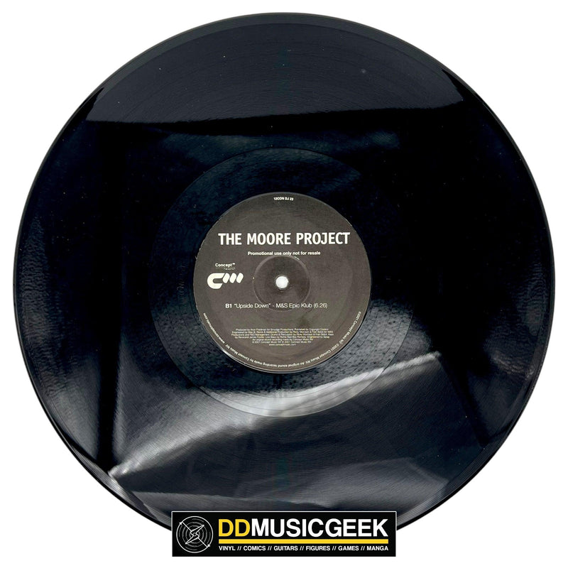 The Moore Project: Upside Down (12", Promo) - DD Music Geek
