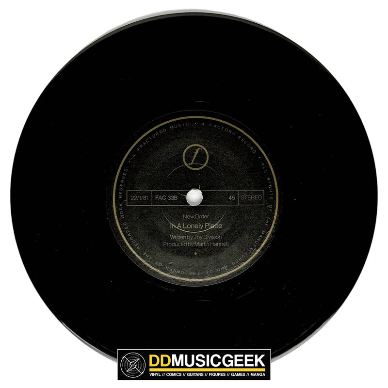 New Order: Ceremony (7", Single, Lyn)