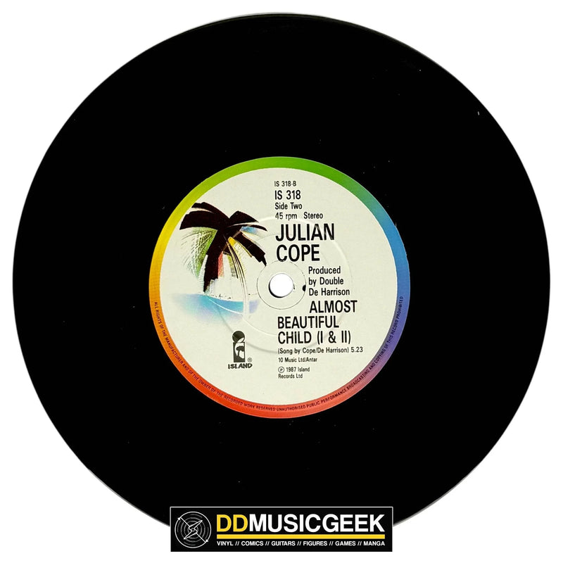 Julian Cope: Eve's Volcano 'Covered In Sin' (7", Single)