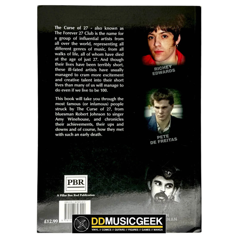 The Curse of 27: They Have Three Things in Common. Talent, Fame... and a Tragic Death at the Age of 27. the 27 Club. Forever 27. by Sarah Milne - DD Music Geek