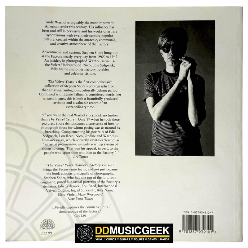 Velvet Years Warhols Factory by Lynne Tillman - DD Music Geek