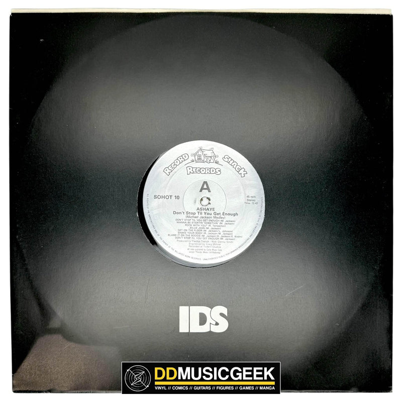 Ashaye: Don't Stop Til You Get Enough (12")