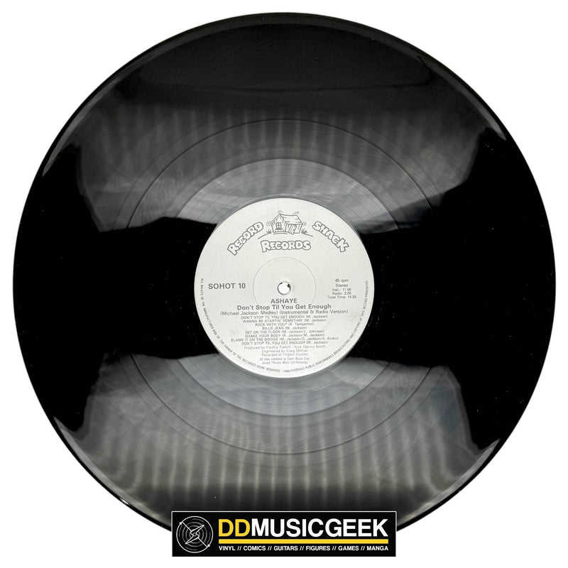 Ashaye: Don't Stop Til You Get Enough (12")