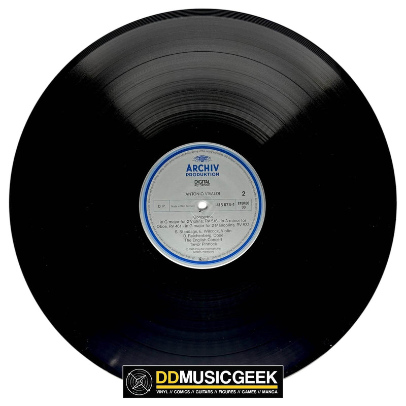Vivaldi* - The English Concert • Trevor Pinnock • Simon Standage • Elizabeth Wilcock • David Reichenberg: Concerti »Alla Rustica« (LP, Album, Gat) - DD Music Geek