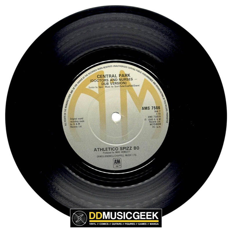 Athletico Spizz 80: Central Park (7", Single)