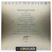 Barry Manilow: If I Should Love Again (LP, Album) - DD Music Geek