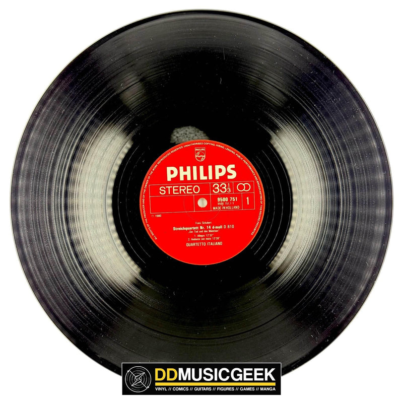 Schubert* – Quartetto Italiano: Der Tod Und Das Mädchen = Death And The Maiden = La Jeune Fille Et La Mort (LP) - DD Music Geek