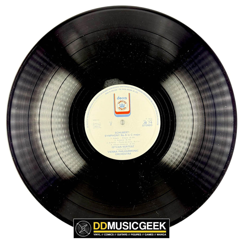 Schubert*, Vienna Philharmonic* = Wiener Philharmoniker, Istvan Kertesz*: Symphony No.3 In D Major / Symphony No.6 In C Major (LP, RE) - DD Music Geek