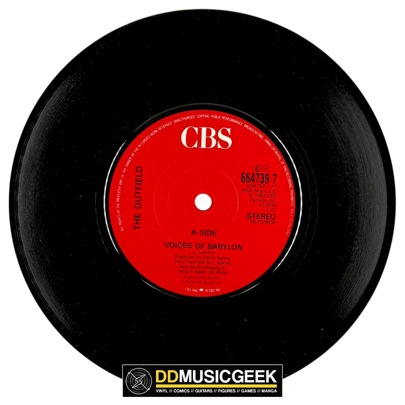 The Outfield: Voices Of Babylon (7", Single)