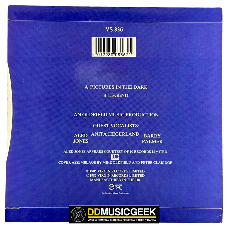 Mike Oldfield: Pictures In The Dark (7", Single)