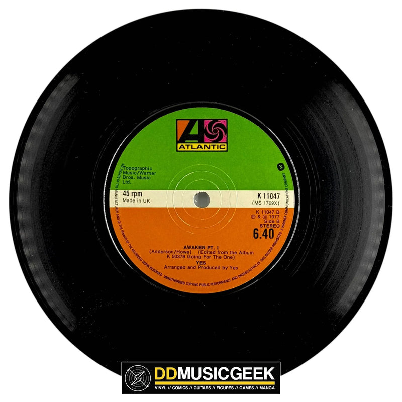 Yes: Going For The One (7", Single)