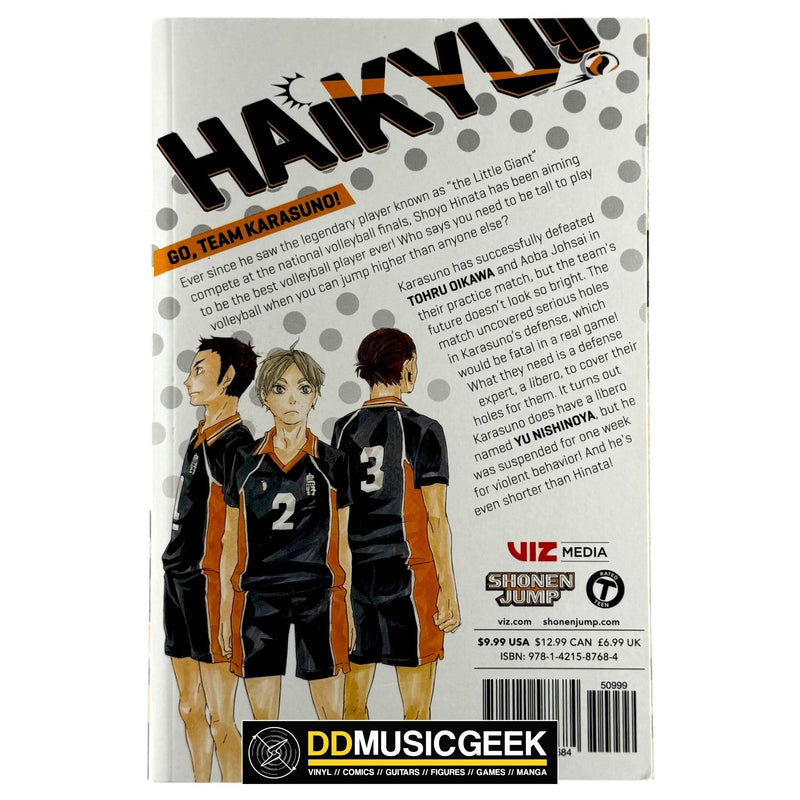 Haikyu!!, Vol. 3 (3) by Haruichi Furudate - DD Music Geek
