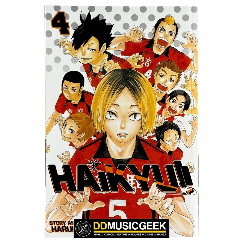 Haikyu!!, Vol. 4 (4) by Haruichi Furudate - DD Music Geek