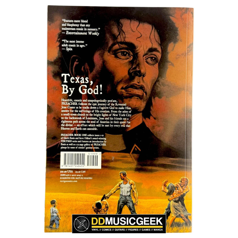 Preacher 1 by Garth Ennis, Steve Dillon - DD Music Geek