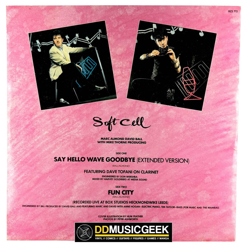 Soft Cell: Say Hello Wave Goodbye (12", Single)