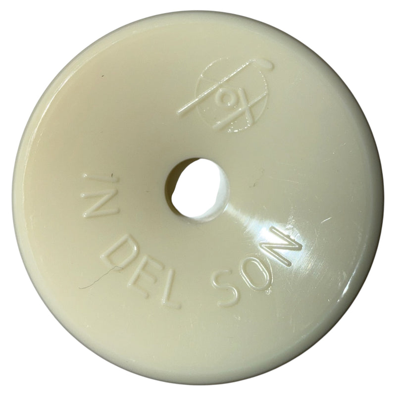 Tonar 45 RPM 7-Inch Vinyl Record Adapter - White
