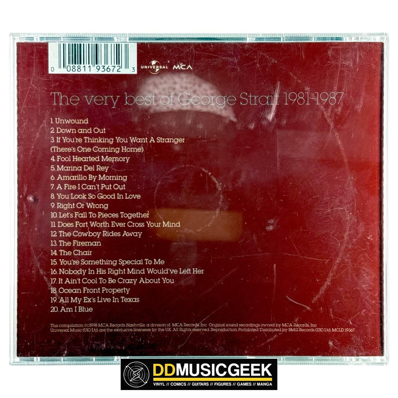 George Strait: The Very Best Of George Strait - 1981-1987 (CD, Comp) - DD Music Geek