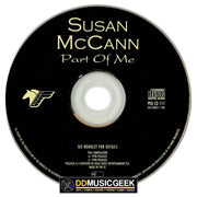 Susan McCann: Part Of Me (CD) - DD Music Geek