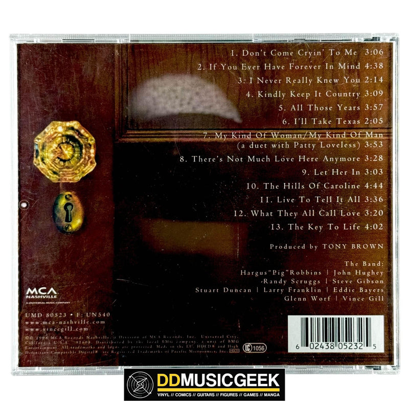 Vince Gill: The Key (HDCD, Album) - DD Music Geek