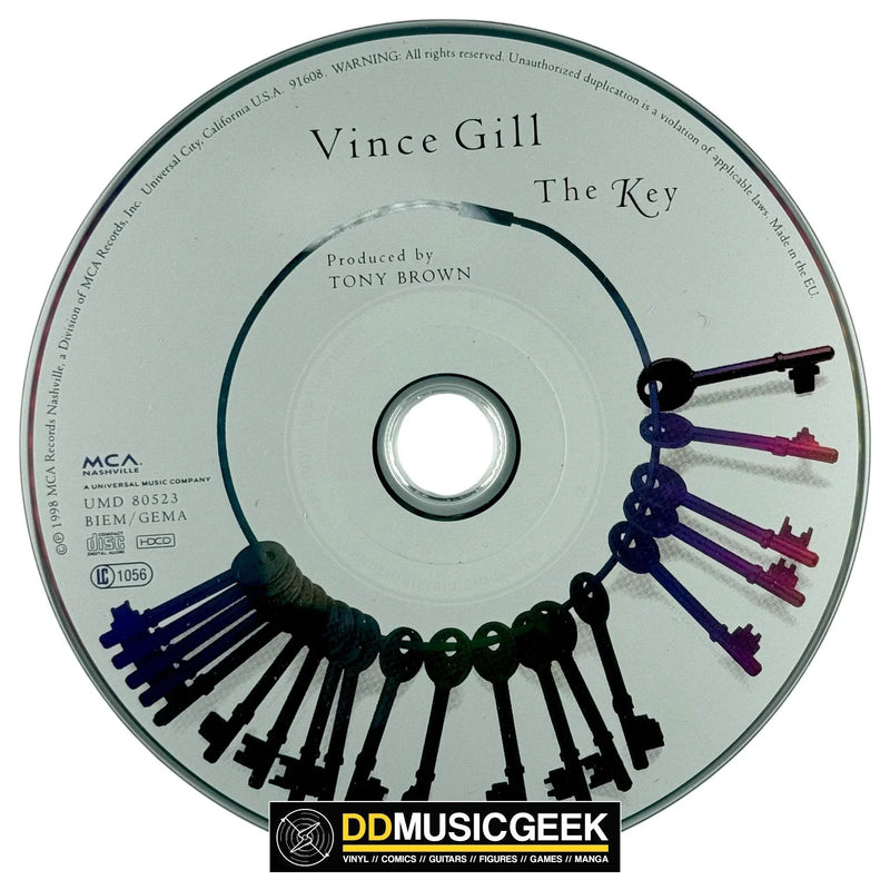 Vince Gill: The Key (HDCD, Album) - DD Music Geek