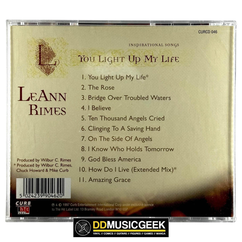 LeAnn Rimes: You Light Up My Life (Inspirational Songs) (CD, Album) - DD Music Geek