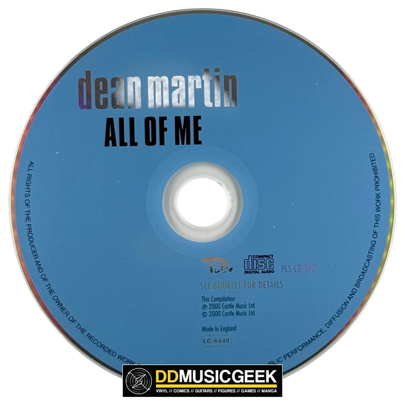 Dean Martin: All Of Me (CD, Comp, RM) - DD Music Geek
