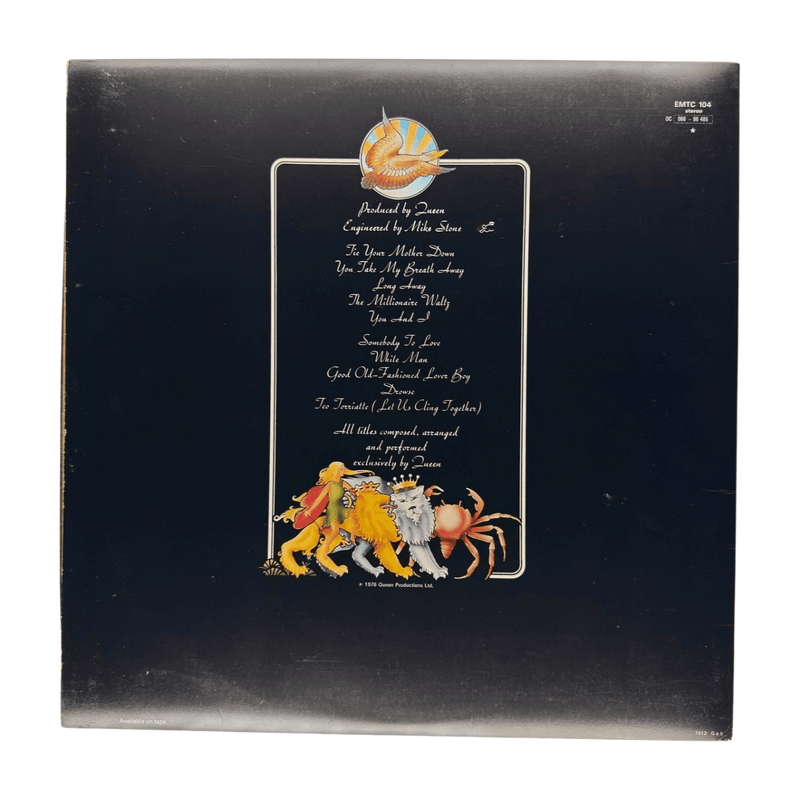 Queen: A Day At The Races - Very Good Plus (VG+) / Very Good Plus (VG+) - DD Music Geek