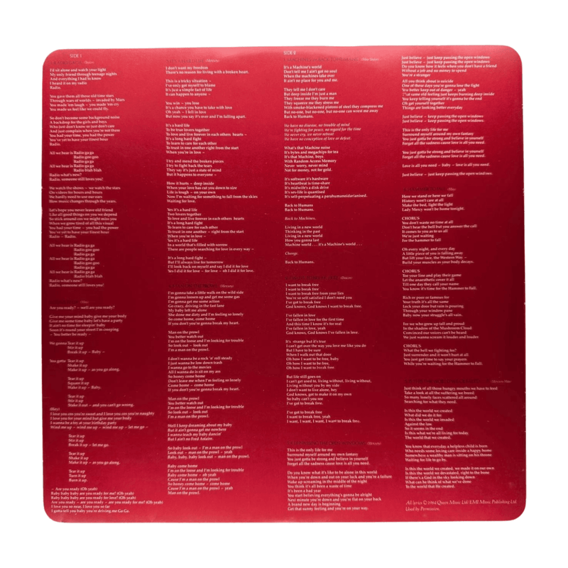 Queen: The Works - Very Good Plus (VG+) / Very Good Plus (VG+) - DD Music Geek